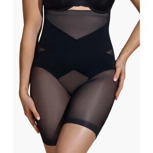 Womens Honeylove Super Power Shorts Black Size XL EUC!